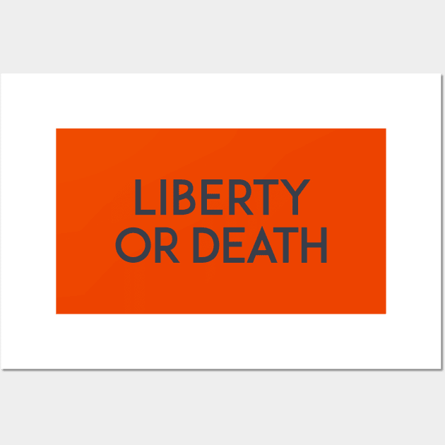 Liberty of Death Wall Art by calebfaires